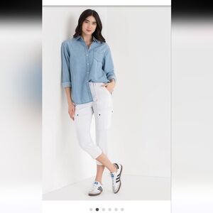 Rickis White Cargo Pants